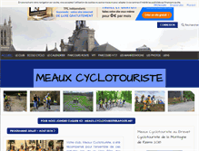 Tablet Screenshot of meaux-cyclo-touriste.org